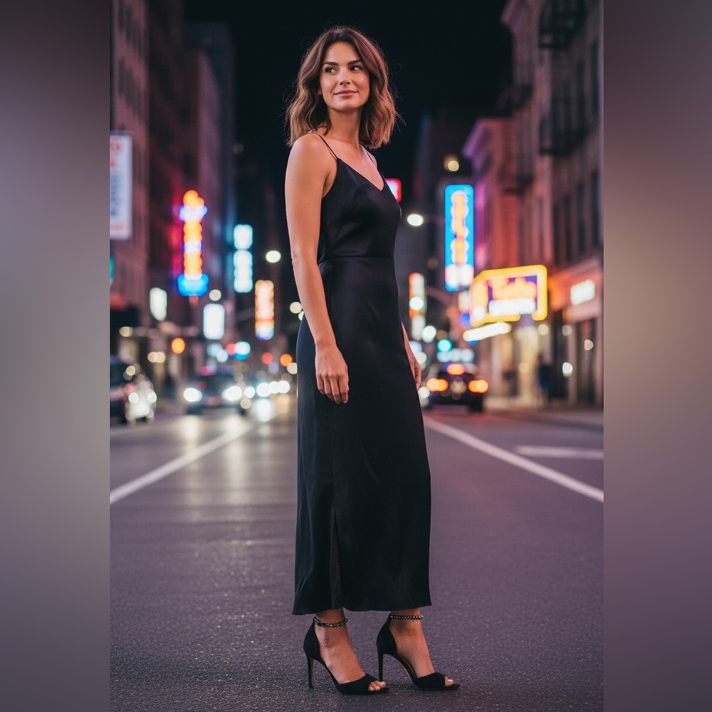 Vince Camuto Evensa Black Suede 8.5